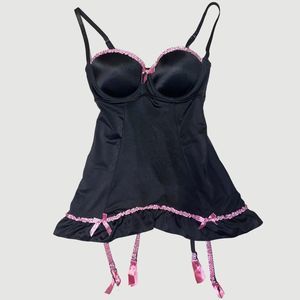 y2k babydoll lingerie slip